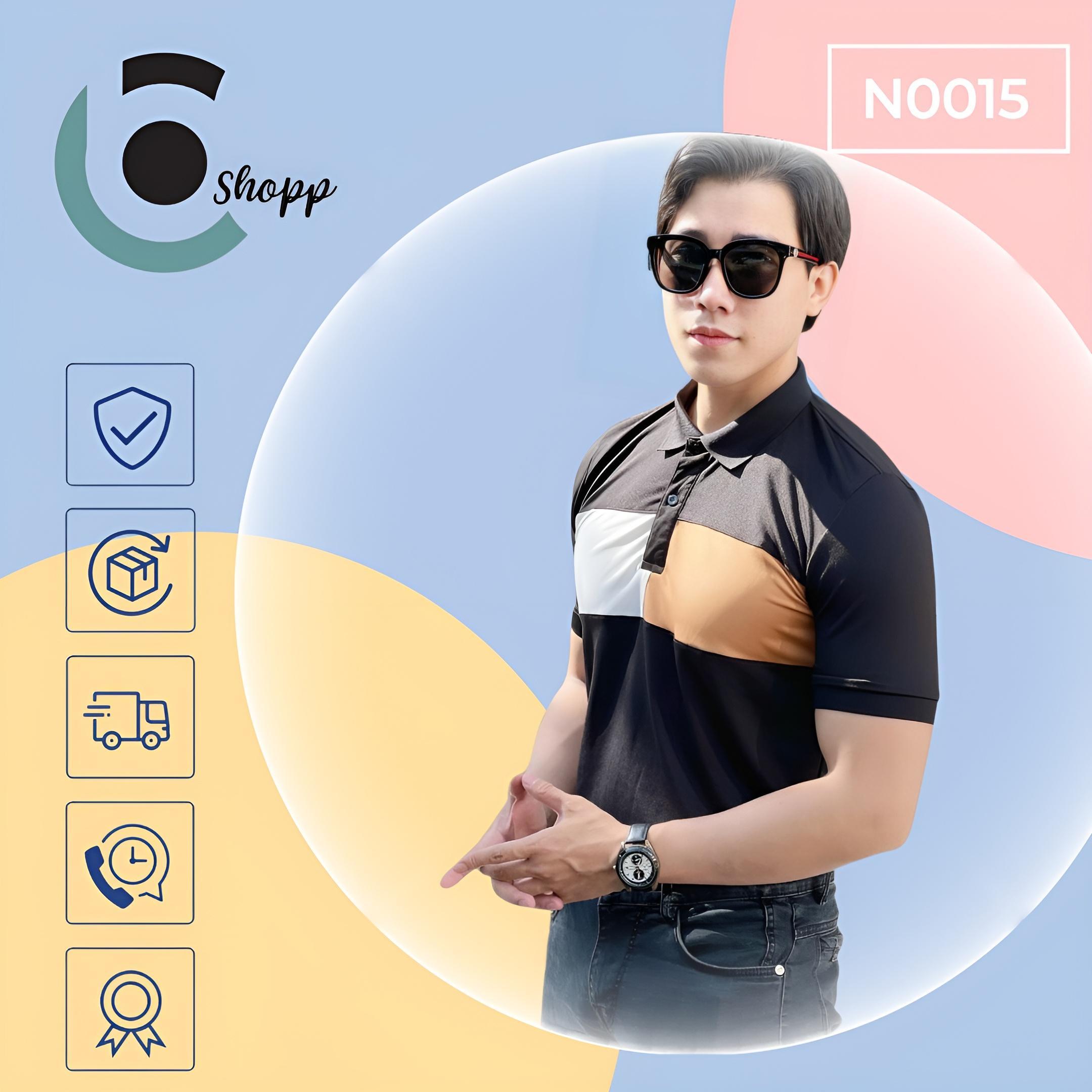 Áo thun nam polo có cổ sang xịn mịn cao cấp