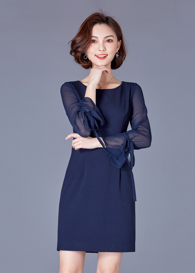 Đầm Nữ Suông Tay Voan DRESS44N -  (Size