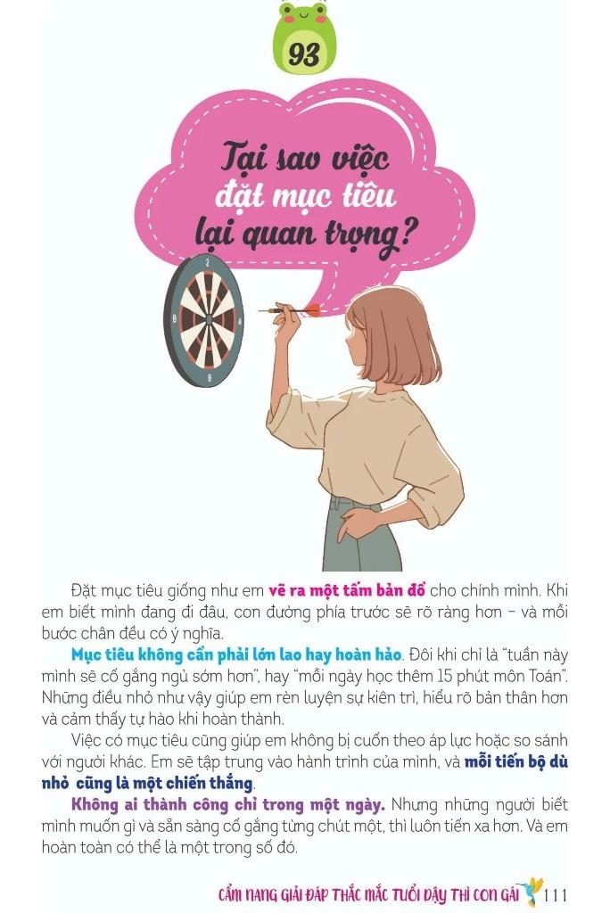 Sách - Dậy Thì Không Gì Phải Sợ - Cẩm Nang Con Gái