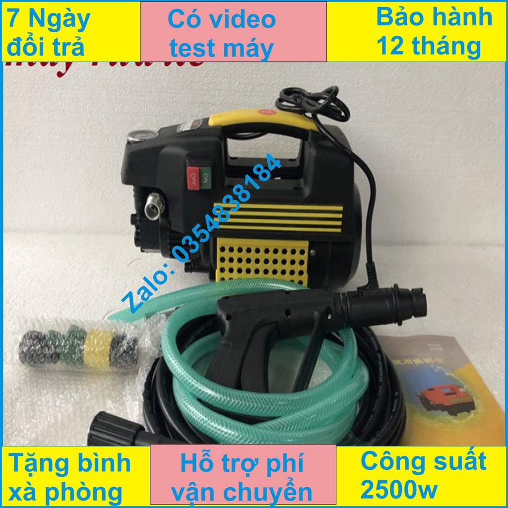 Máy rửa xe công suất mạnh Sakura, Máy rửa xe áp lực cap 1800w- Đánh bay mọi vết bẩn dễ dàng