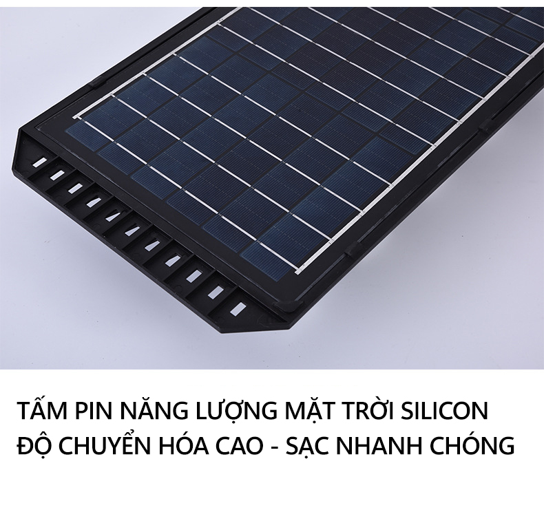 Đèn Năng Lượng Mặt Trời Cảm Biến Chuyển Động 400w (9 chùm) - 500w ( 12 chùm), IP chống nước, siêu bền - K1552