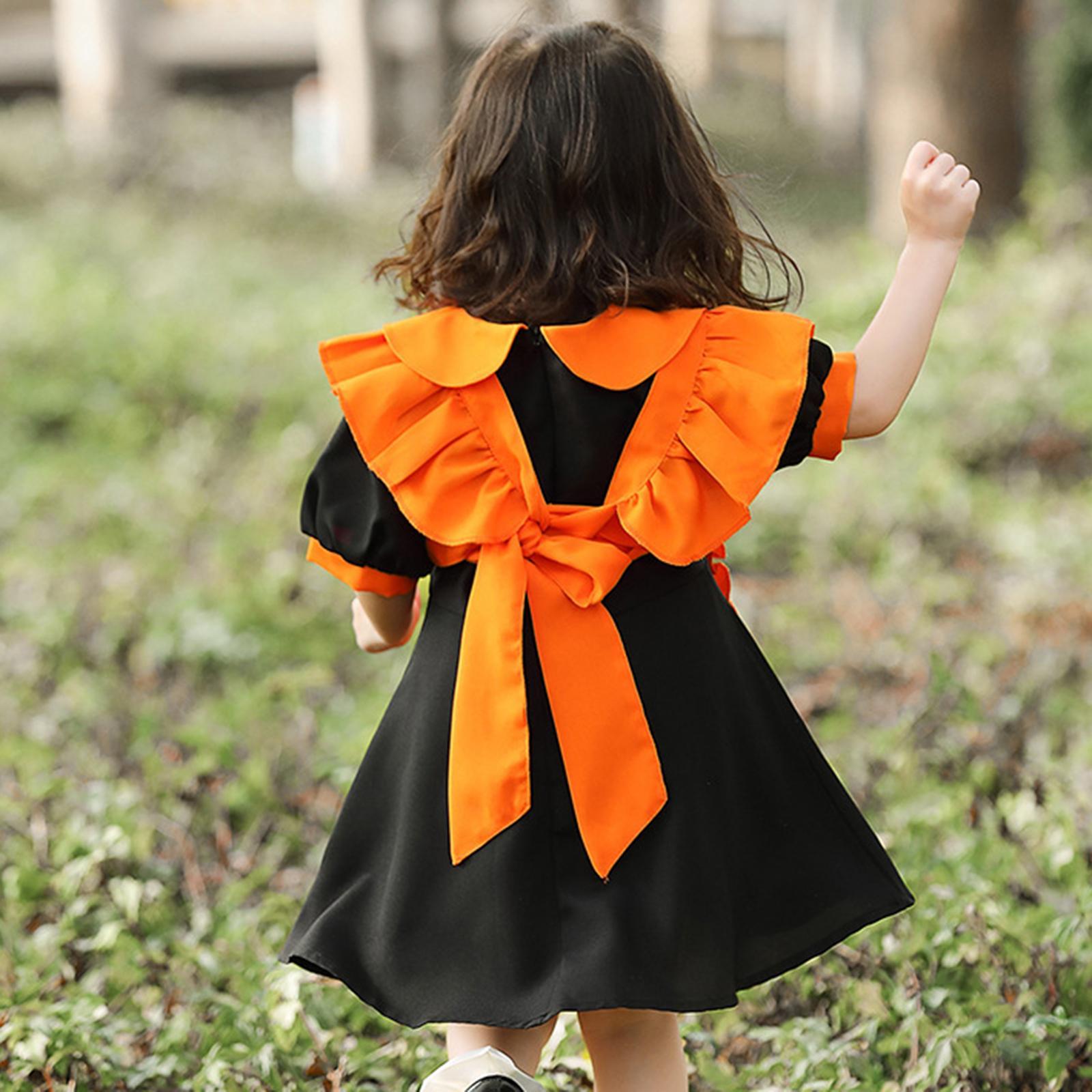 Halloween Costume Set for Kids Girls Cosplay Costume Decoration for Carnival