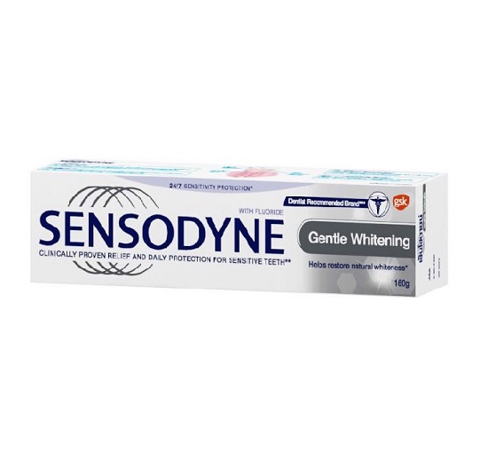 Sensodyne Gentle Whitening - giúp làm trắng răng tự nhiên 160g