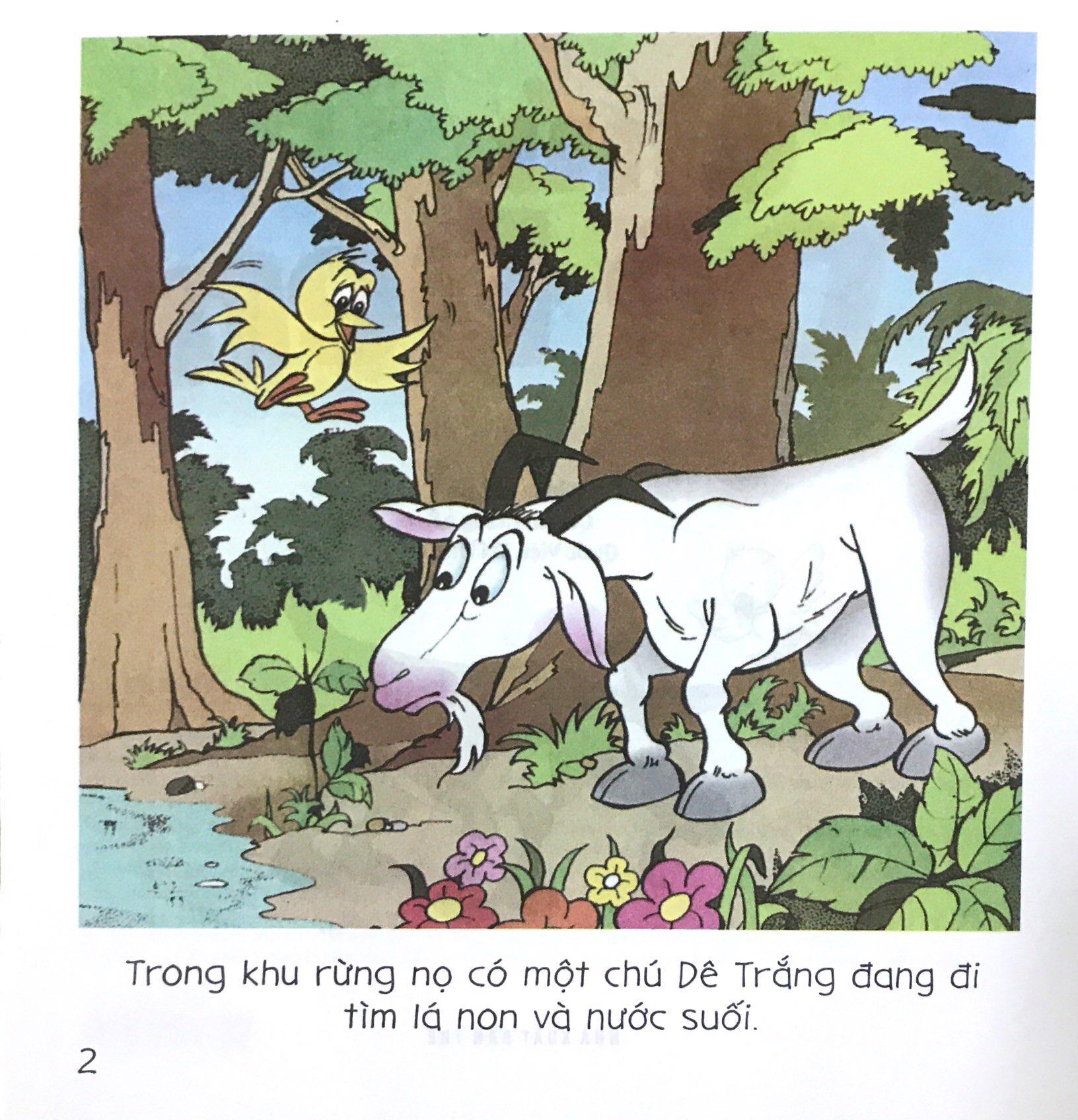 Bé Tập Kể Chuyện - Chú Dê Đen (Tái Bản 2022)
