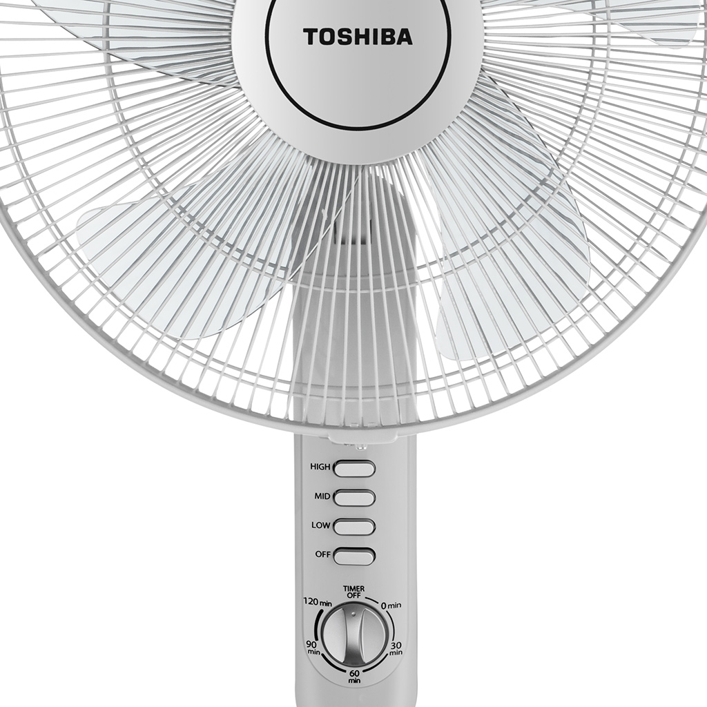 Quạt đứng Toshiba F-LSA10VN màu Xám - Hàng chính hãng