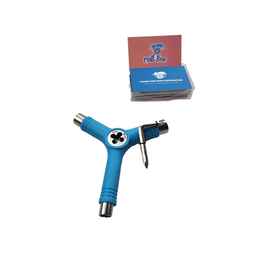 Dụng cụ sửa chữa tháo lắp ván trượt Skate Tool Y , Tool ván trượt chữ Y đa năng nhiều màu sắc với 3 đầu chắc chắn ván trượt | Dụng cụ ván trượt | Nghin Skate