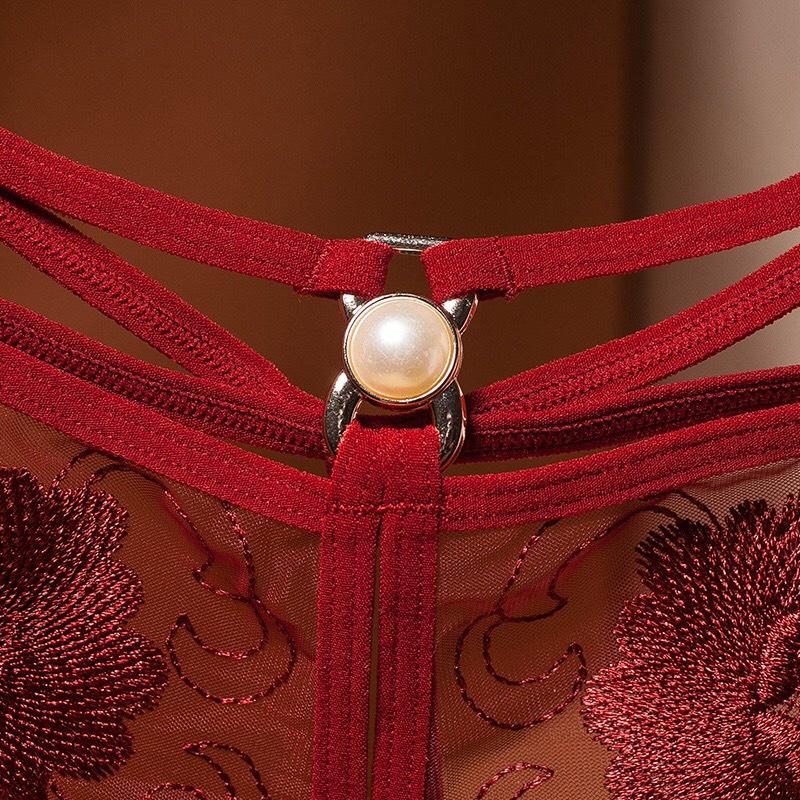 Quần lót nữ Sexy, Quần ren lọt khe xẻ đáy sexy QK01