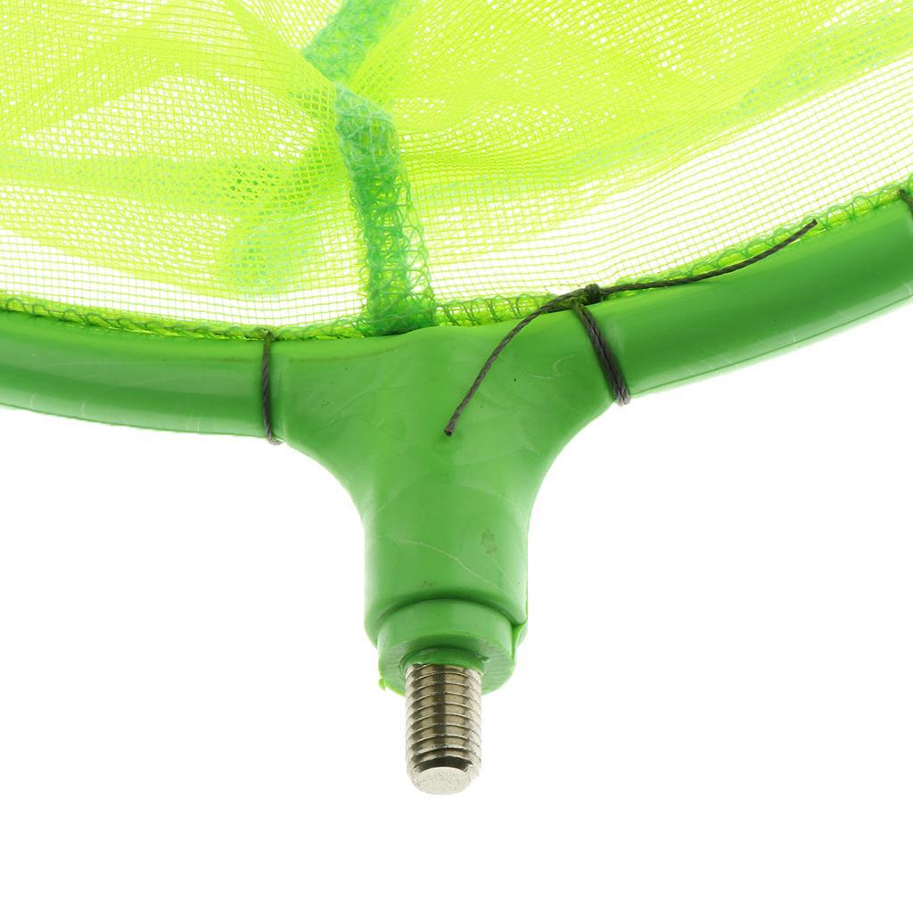 Fishing Landing Net Head Catch Release Tool Mesh Hole Folding Dip Net Fishing Equipment - 4 Size Available