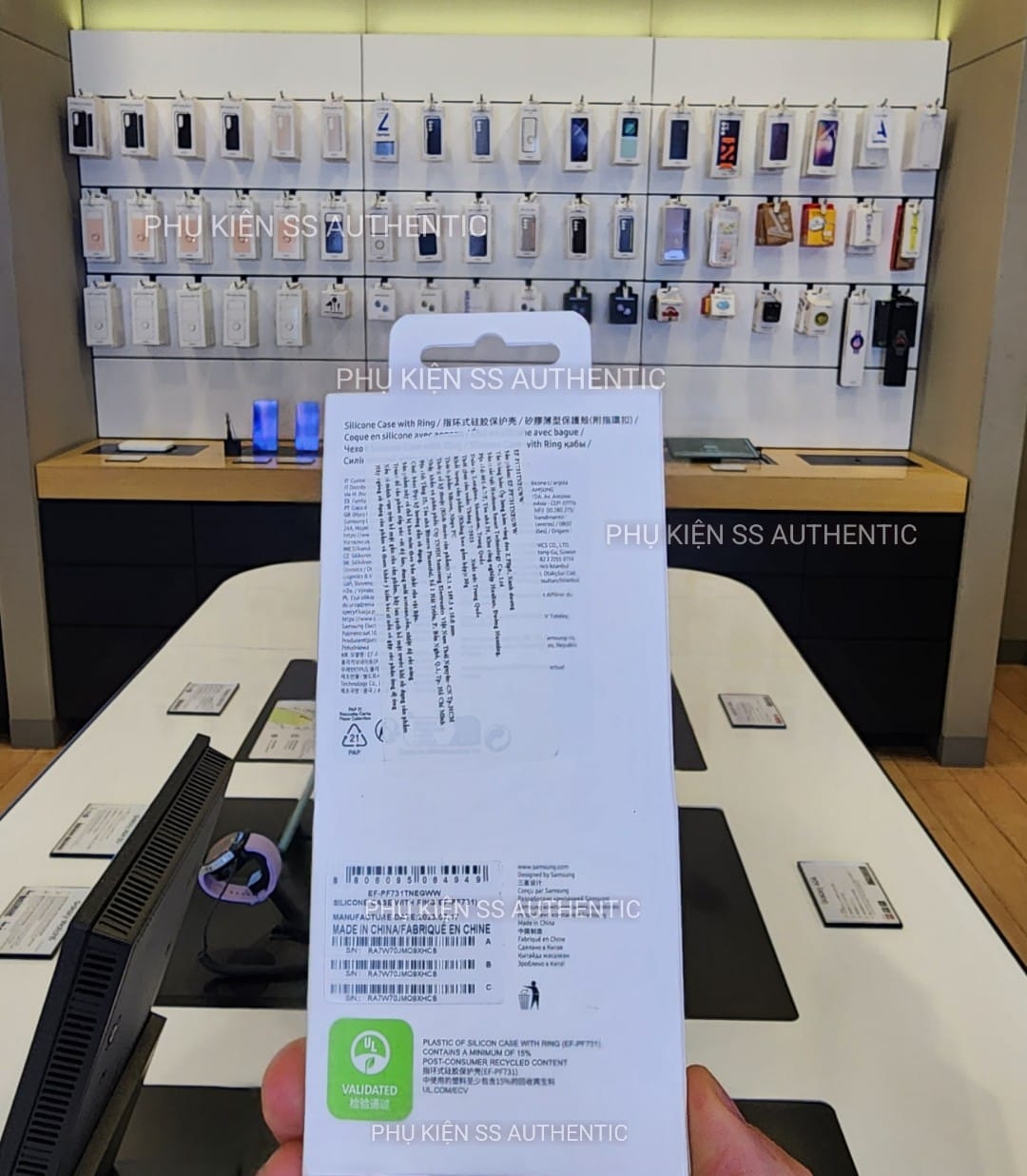 Ốp lưng Silicone kèm Vòng đeo tay Samsung Z Flip5 - Hàng Chính Hãng
