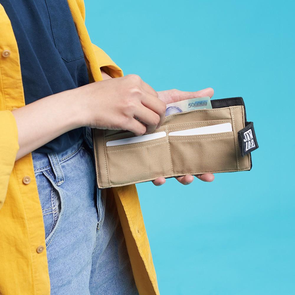 Bóp ví vuông canvas Square Wallet JAMLOS