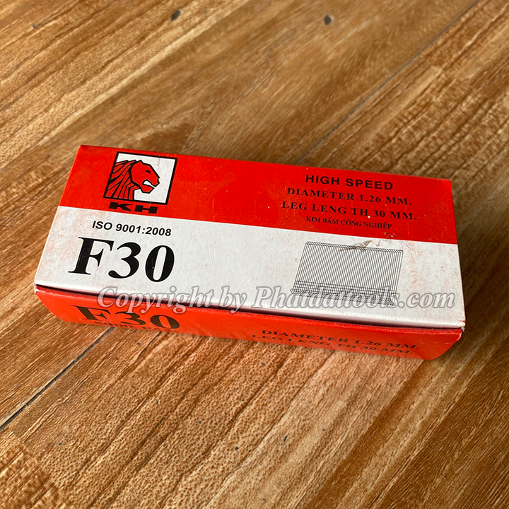 Đinh bắn gỗ thẳng công nghiệp F30