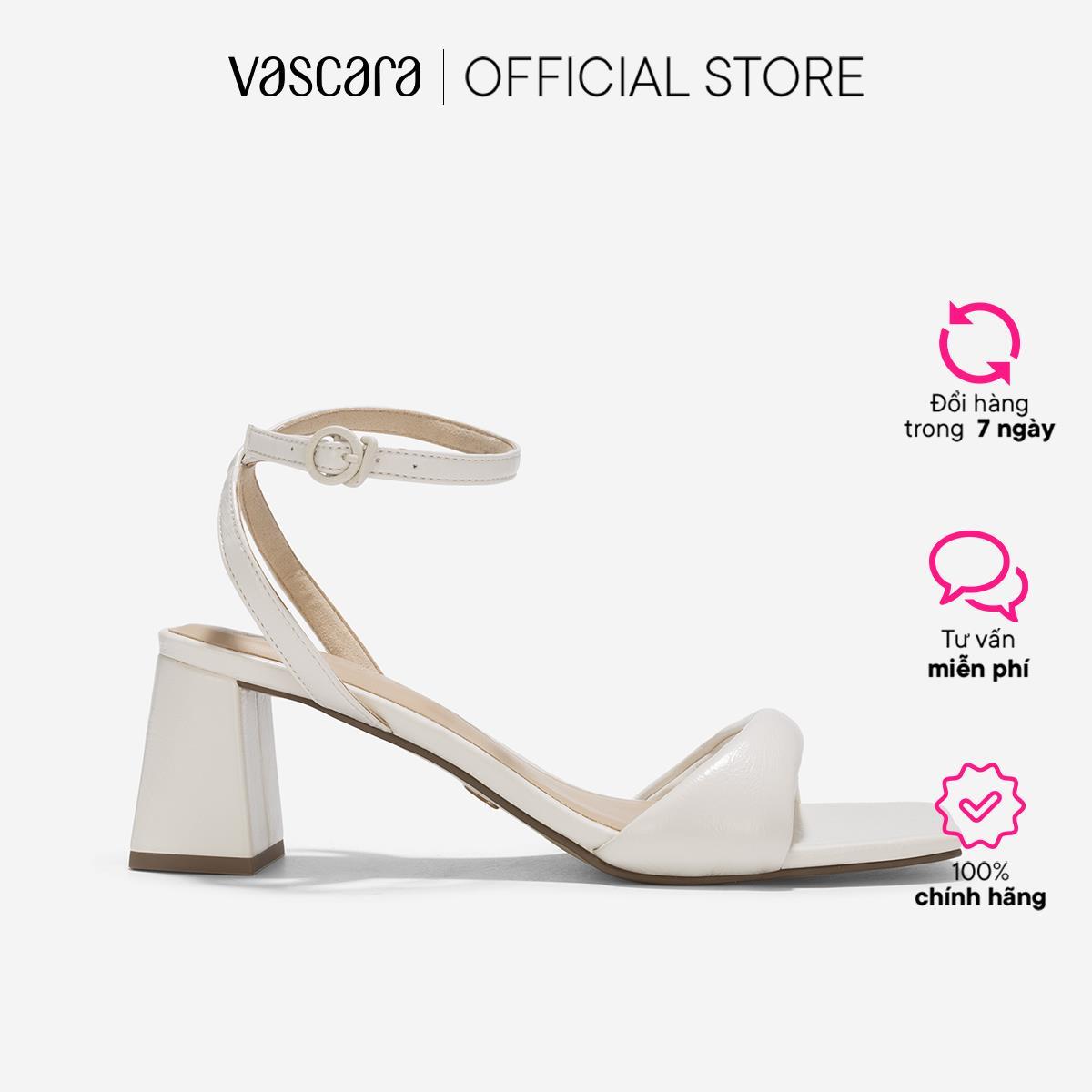 Giày Sandals Mũi Vuông Quai Phồng - SDN 0785