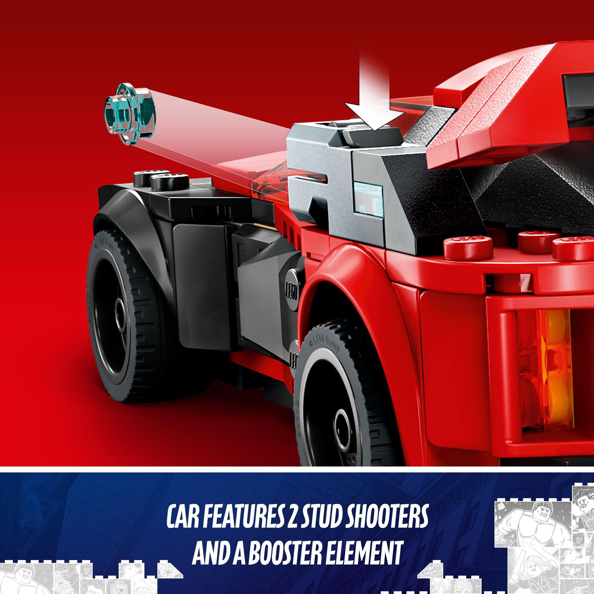 LEGO Superheores 76244 Siêu Xe Của Miles Morales