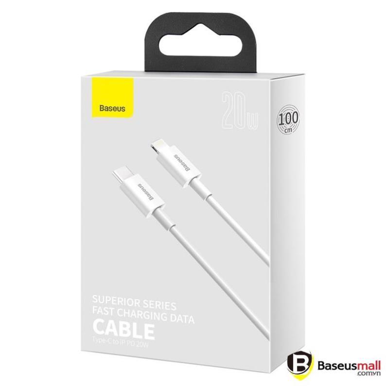 Baseus -BaseusMall VN Cáp sạc nhanh siêu bền C to iPhone Baseus Superior Series PD 20W