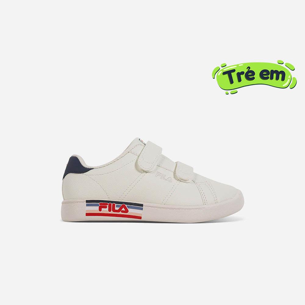 Giày sneaker trẻ em Fila Court Ace Tape Patch Vc Kd - 3XM01778D-101