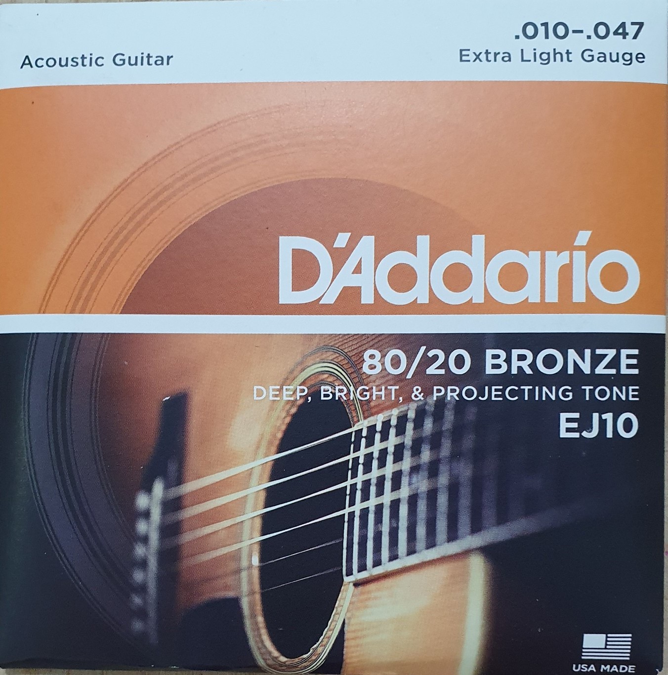 Dây đàn guitar acoustic Daddario EJ10 - Việt Thương Music