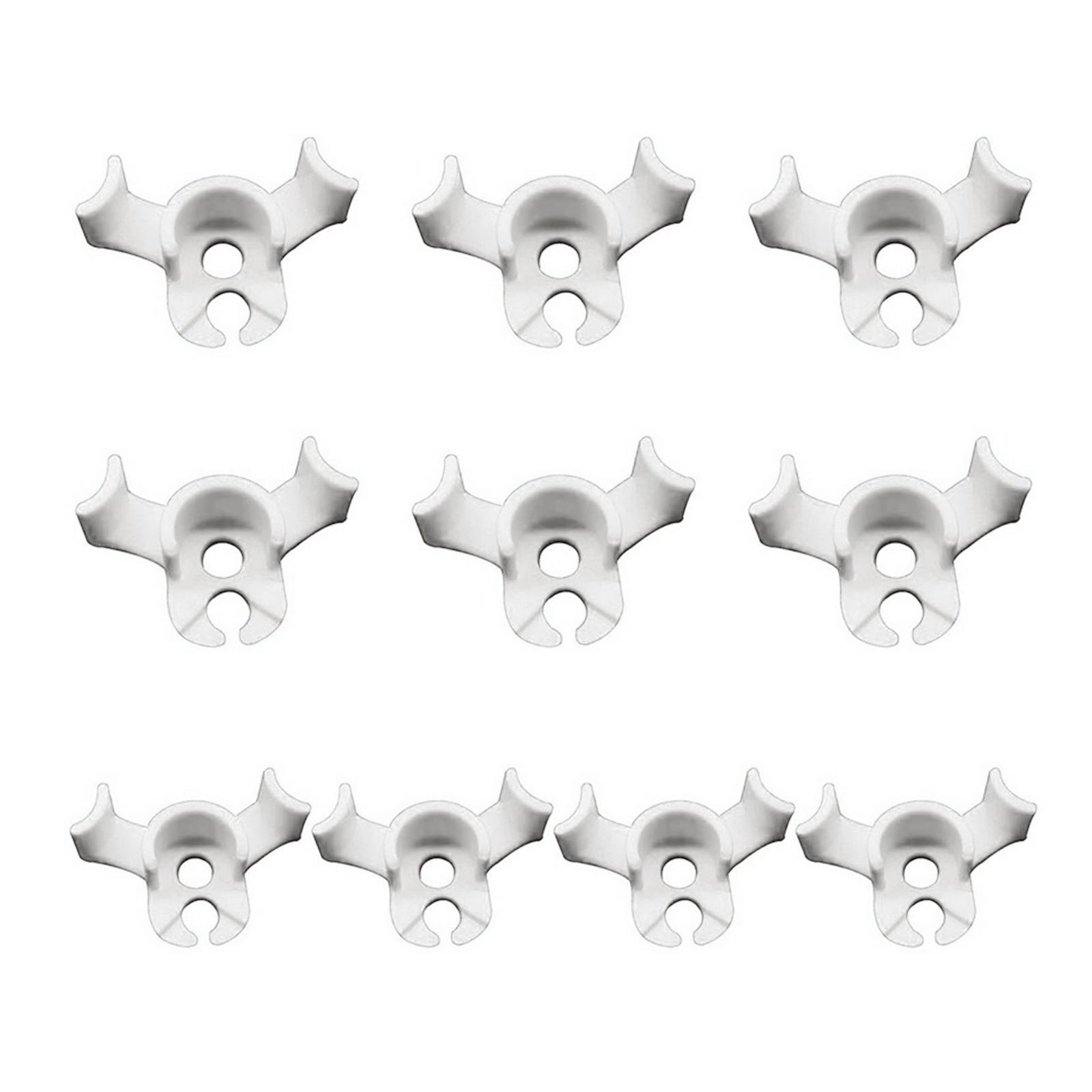 Plant Bender Elbows Tomato Clips Stem Trainer Tomato Branches Clamps for Low Stress Training Control Plants Growth Increase More Light and Air Flow