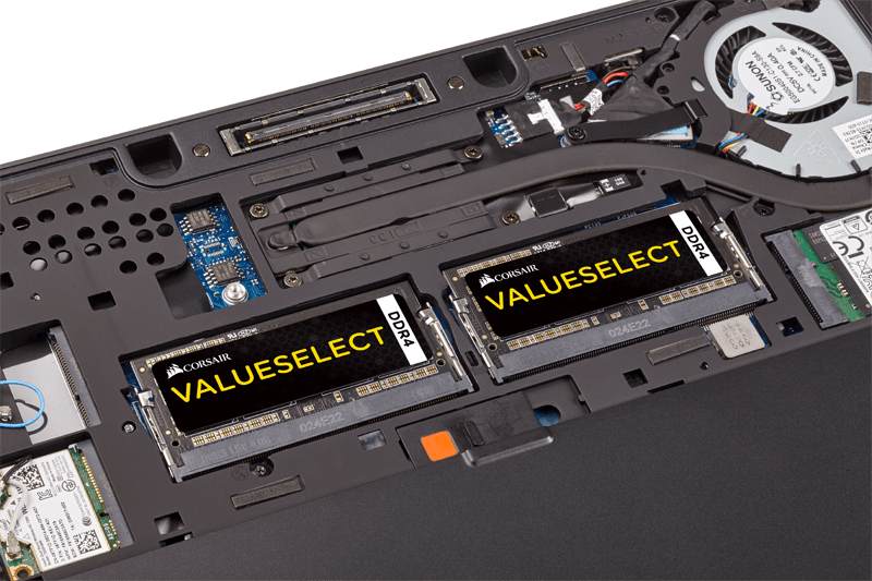 Bộ nhớ ram Laptop gắn trong Corsair DDR4, 2400MHz 4GB/8GB/16GB SODIMM, CL16 - Hàng Chính Hãng