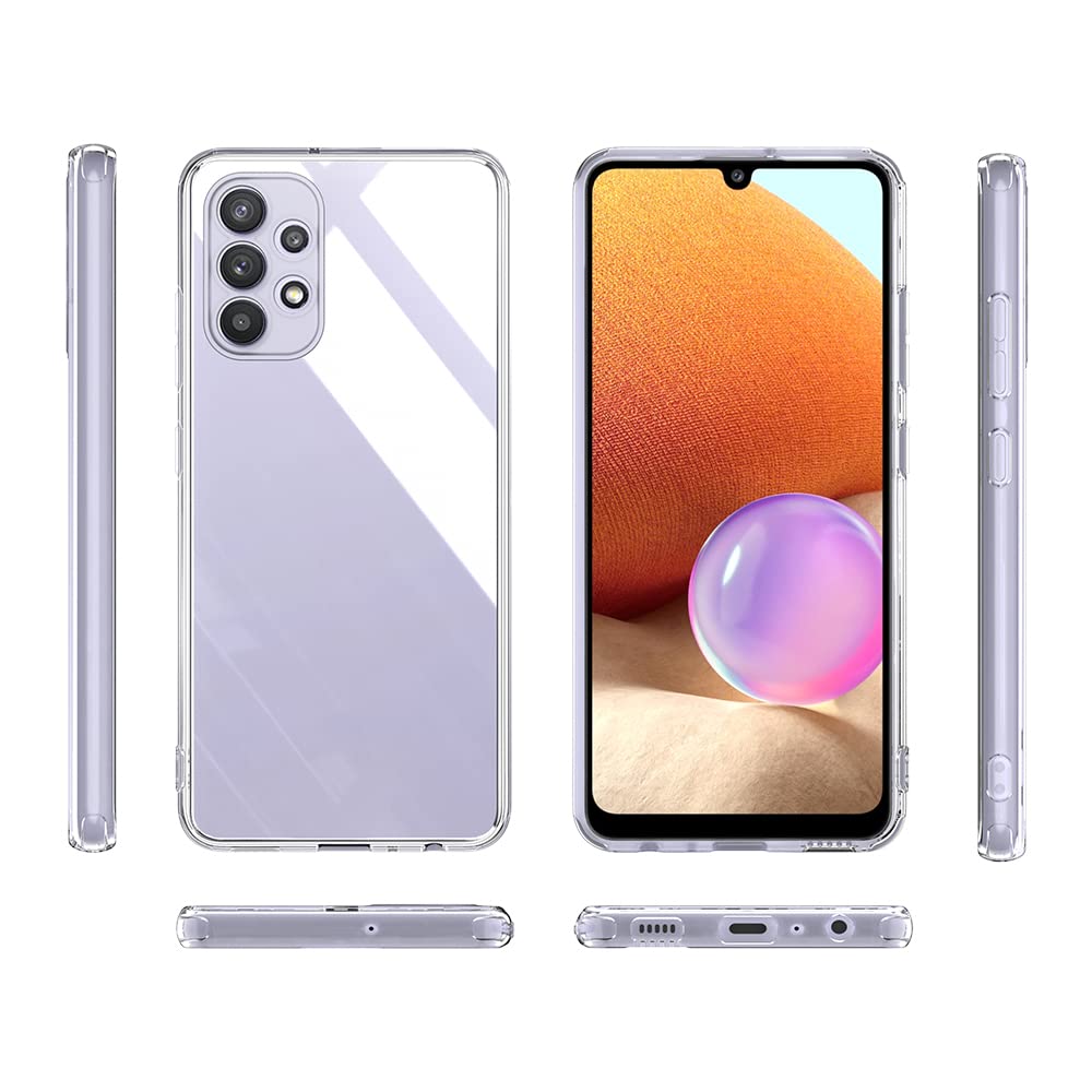 Ốp lưng silicon dẻo trong suốt mỏng 0.6mm cho Samsung Galaxy A23 / A23 5G hiệu Ultra Thin độ trong tuyệt đối chống trầy xước - Hàng nhập khẩu