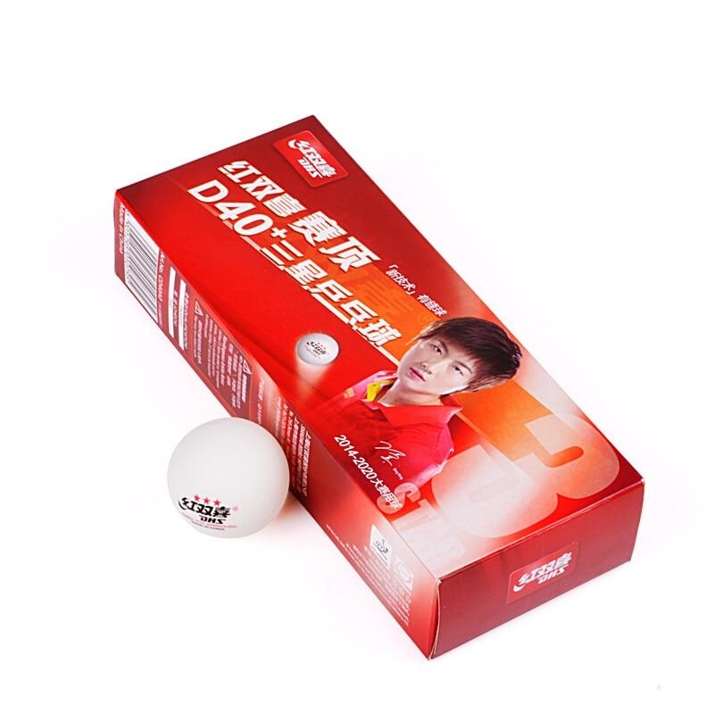QUẢ BÓNG BÀN THI ĐẤU DHS D40+ DINGNING - 3 SAO CHUẨN THI ĐẤU THẾ GIỚI