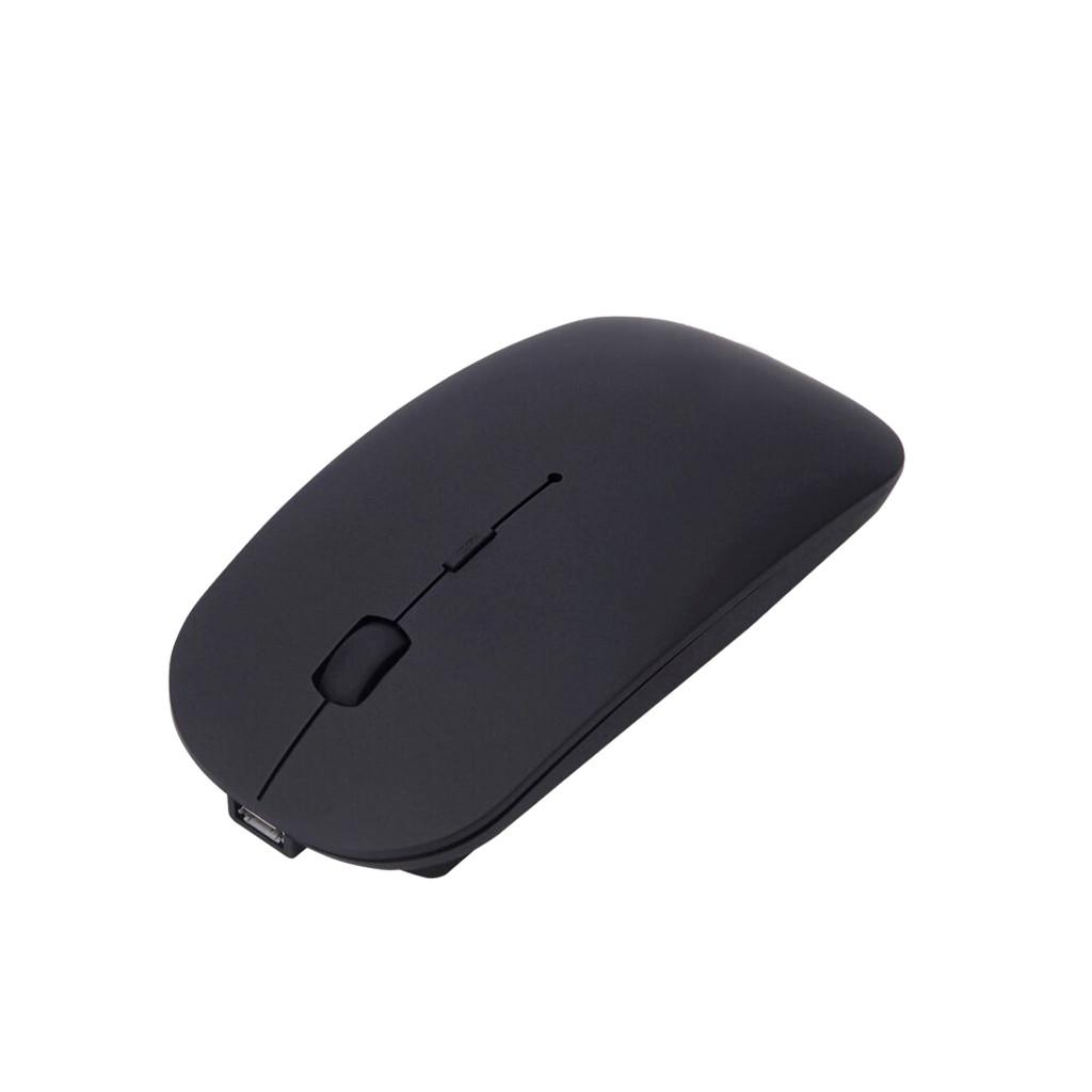 Loại-C 2.4G Không Dây Hai Chế Độ Im Lặng Giao Phối Sạc 4 Bottons Mous Tiếng Ồn Thấp Chuột Máy Tính game Thủ Laptop Im Lặng