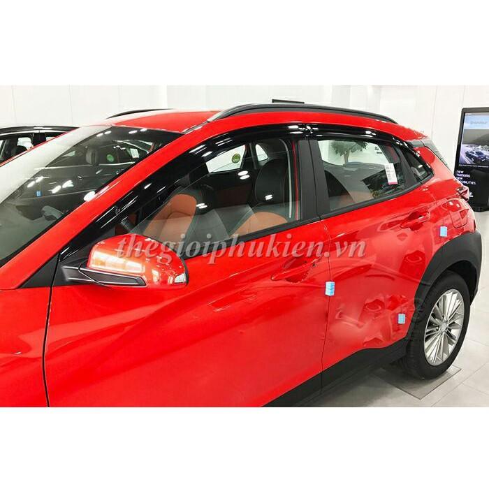 Bộ vè che mưa ABS Hyundai Kona cao cấp