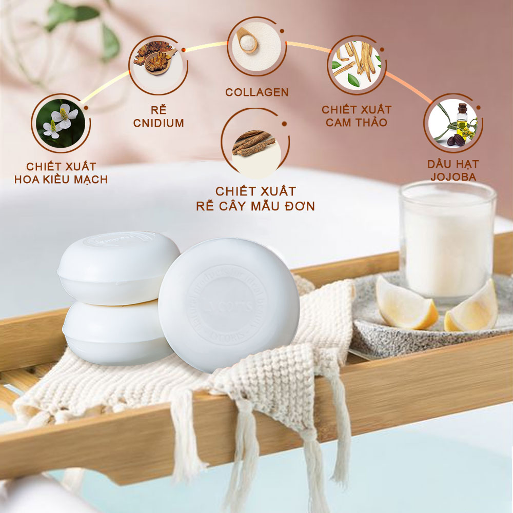 Xà Phòng Tắm Và Rửa Mặt Chiết Xuất Dầu Ngựa Làm Sạch Sâu Cấp Ẩm Hevony Horse Oil Soap