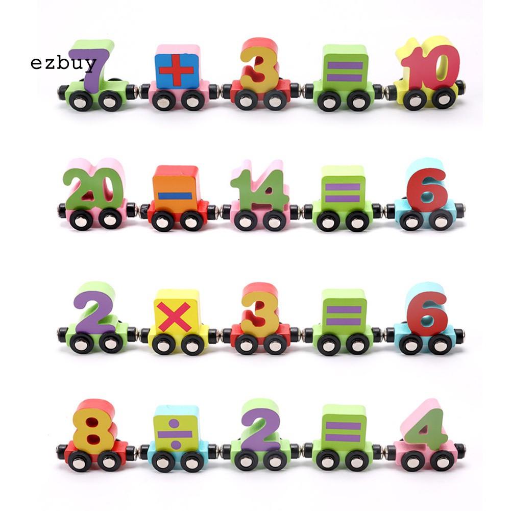 Set 27 Đồ Chơi Xe Lửa Từ Tính Nhiều Màu Sắc Cho Bé