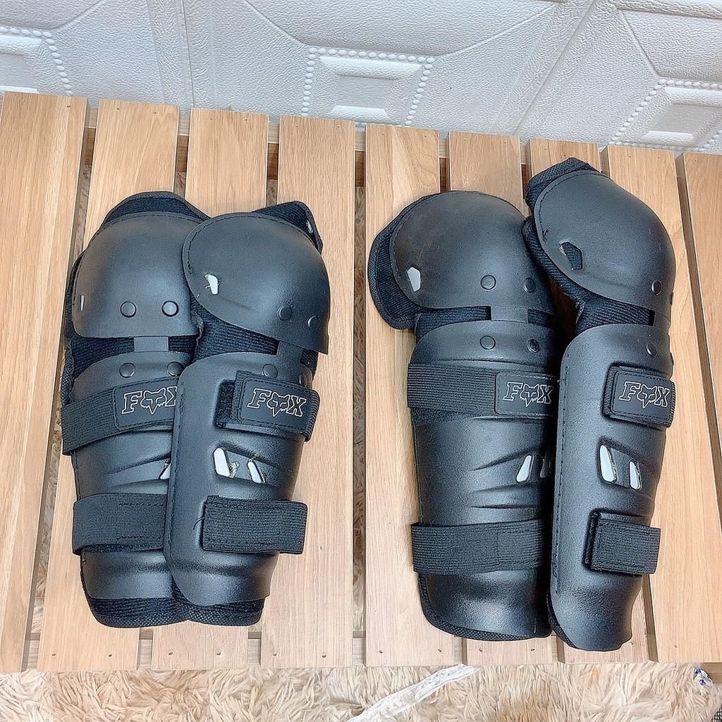 Bộ giáp nhựa Fox Vemar bảo vệ chân tay đồ bảo vệ đi phượt du lịch 2Z12