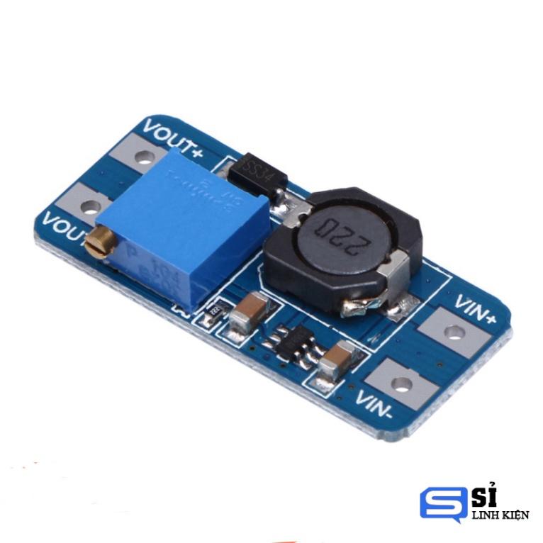 Module nguồn DC-DC tăng áp MT3608 3A in 2-24V out 5V-28V