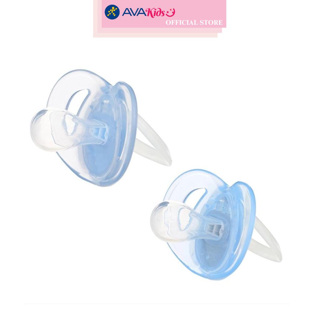 Bộ 2 ti ngậm Tommee Tippee dạ quang Night Time (6 - 18 tháng) - Màu ngẫu nhiên
