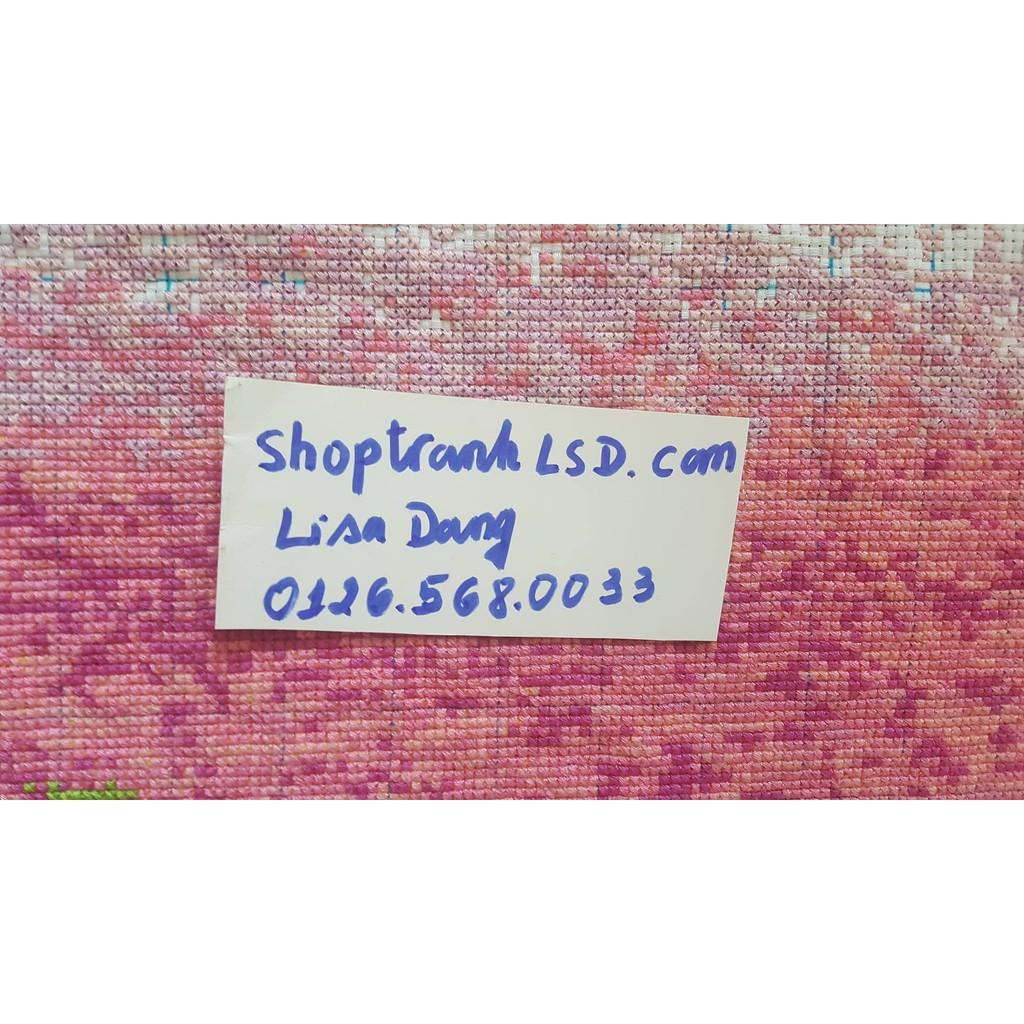 Tranh thêu CÂY TÌNH YÊU1m6*75cm