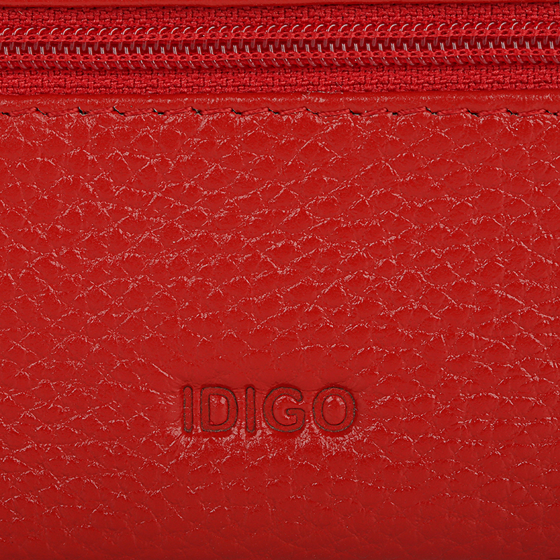 Ví nữ đa năng kèm móc khoá, ví da thật cầm tay nhỏ gọn đi chợ IDIGO FW1-102