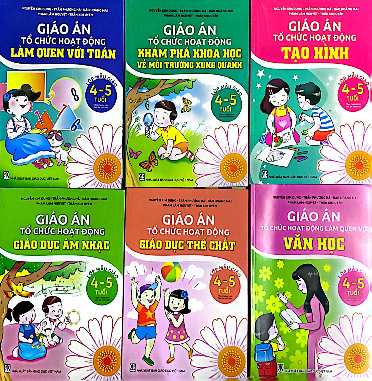 Conbo 6 Giáo án tổ chức hoạt động lớp mẫu giáo 4-5 tuổi