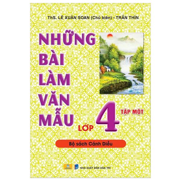 Sách - Những Bài Làm Văn Mẫu Lớp 4 - Tập 1 (Cánh Diều)