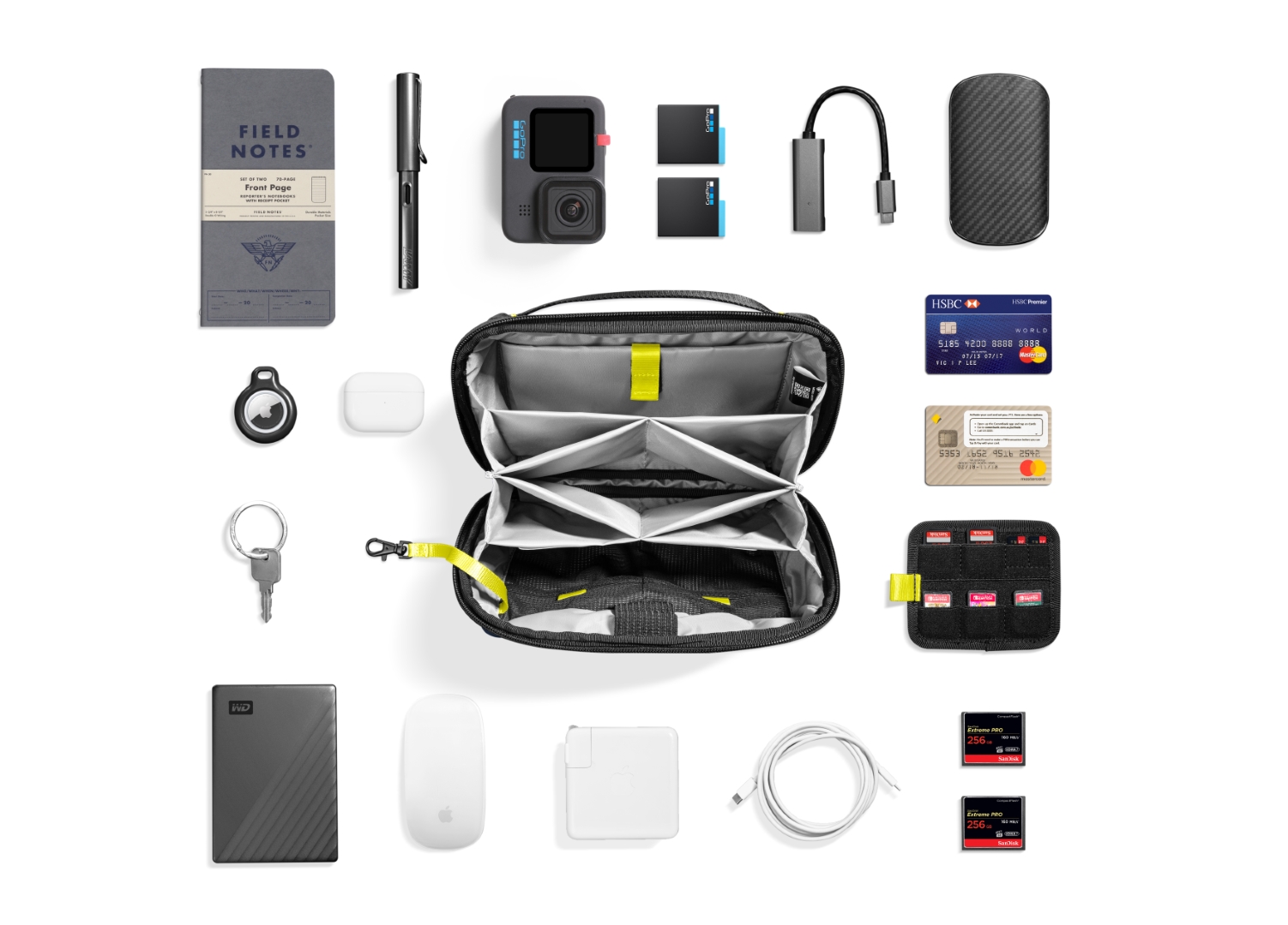 Túi Phụ Kiện Tomtoc (USA) Navigator-T13 3.5l Accessory Pouch – T13M1