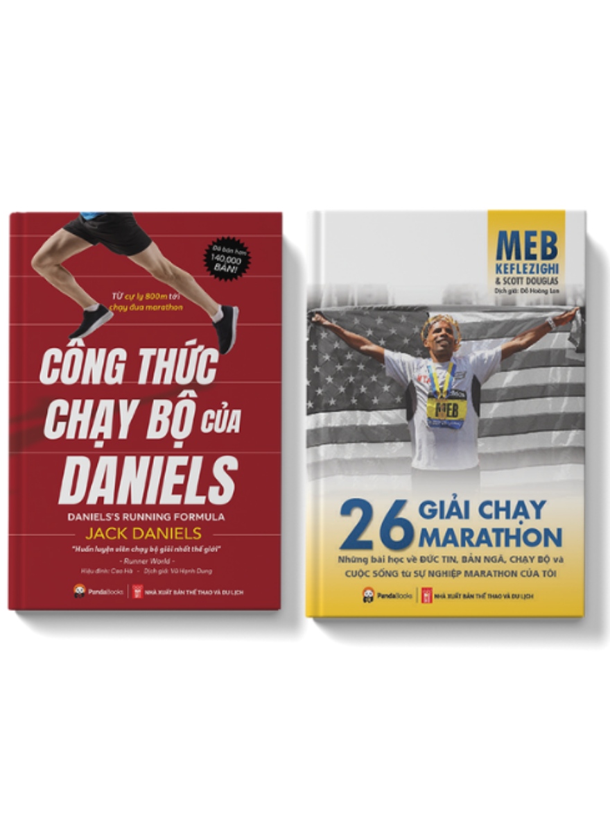 Combo 26 Giải Chạy Marathon + Công Thức Chạy Bộ Của Daniels  _PD