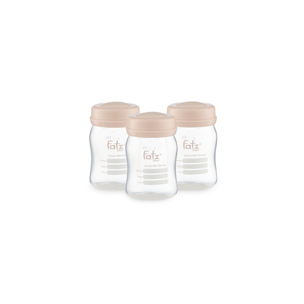 BỘ 3 BÌNH TRỮ SỮA FATZ BABY TẶNG KÈM CHỔI CỌ UPASS