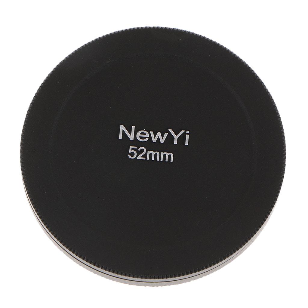 52mm Camera Lens Filter Storage Case Metal Protection Cover
