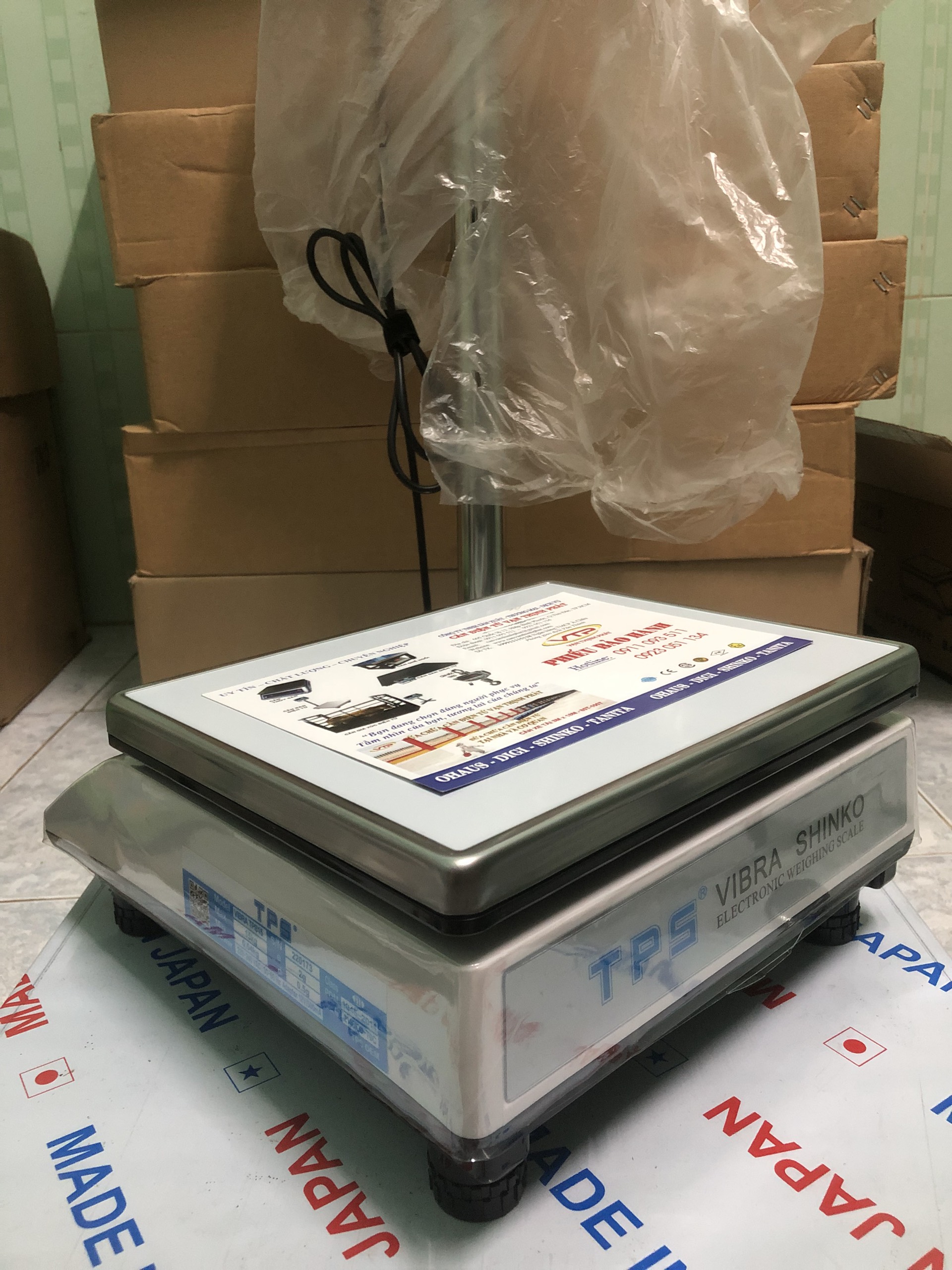 Cân Điện Tử VIBRA TPS 30 kg JAPAN