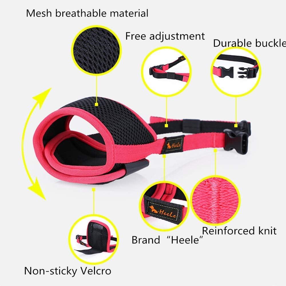 Rọ Mõm Cho Chó Bằng Nylon, Vòng Có Thể Điều Chỉnh, Thoáng Khí, An Toàn, Nhanh Chóng Phù Hợp Cho Chó Nhỏ Trung Bình, Chống Cắn, Nhai và Sủa