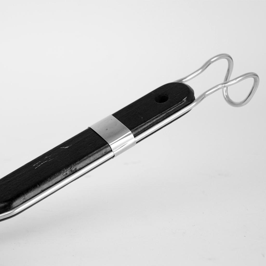 2x Stainless Steel Noodle Strainer Oil Filter Spoon Slotted Spoon