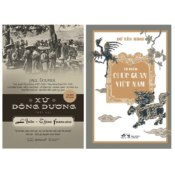Combo Từ Điển Chức Quan Việt Nam + Xứ Đông Dương