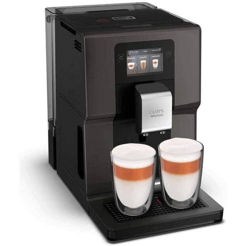 Máy Pha Cà Phê Tự Động Krups EA872B, 15 Bar, 1450W, Máy Pha Cafe, Espresso, Capuccino, Coffee Machine, Nhập Đức