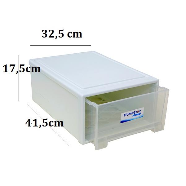 Hộp đựng đồ ngăn kéo xếp tầng cao cấp size L