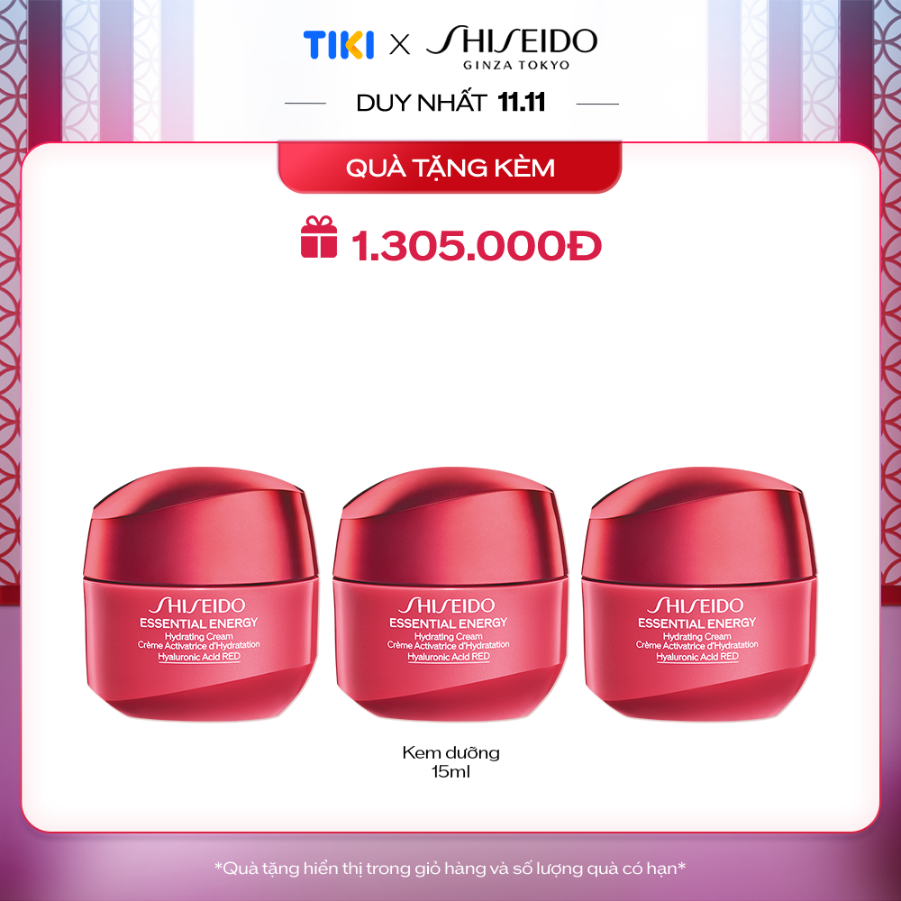 Kem dưỡng da ban ngày Shiseido Essential Energy Hydrating Day Cream 50ml