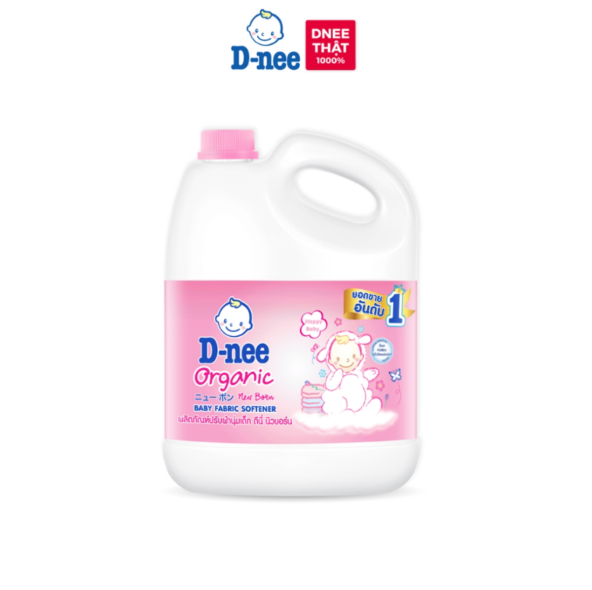 Nước Xả Quần Áo Cho Bé D-nee - Chai 3000ml (Hồng)