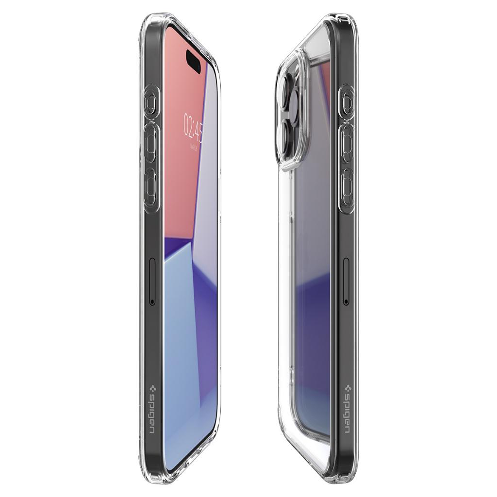 Ốp lưng Spigen cho iPhone 15/ 15 Plus/ 15 Pro/ 15 Pro Max Ultra Hybrid Crystal Clear - Hàng chính hãng