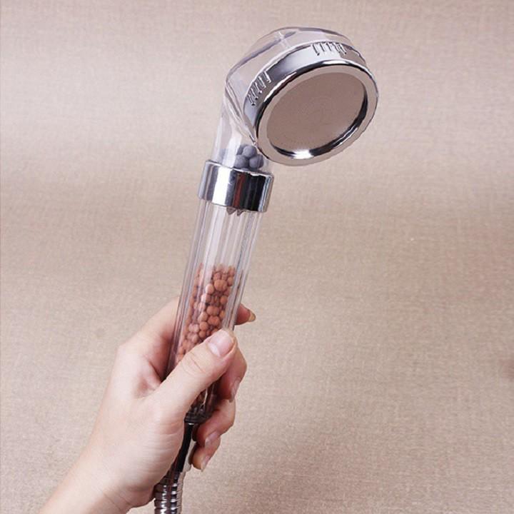 Bộ vòi hoa sen tăng áp chống va đập