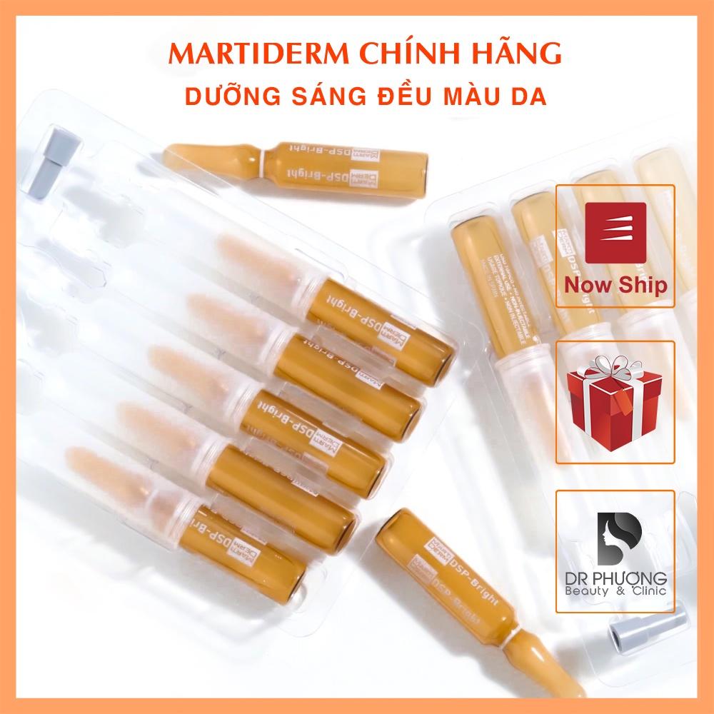 (ỐNG LẺ) MARTIDERM PIGZERO DSP BRIGHT Ampoule dưỡng sáng đều màu da ( LẺ 1 ỐNG )